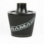 Конусный фильтр Ramair JS-070-BK с универсальным горлышком, черный, большой, алюминиевый, 70 мм