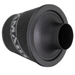 Конусный фильтр Ramair JS-108-BK с универсальным горлышком, черный, большой, с алюминиевым основанием, 80 мм — изображение 2