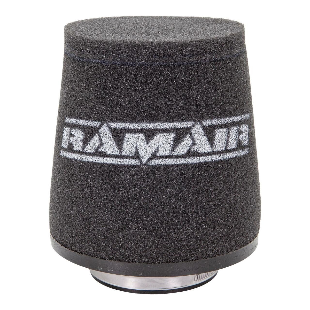 uniwersalny-stozkowy-filtr-powietrza-ramair-cc-107-sr-80mm Универсальный полимерный воздушный фильтр с горловиной и конусом Ramair CC-107 80 мм — изображение 1