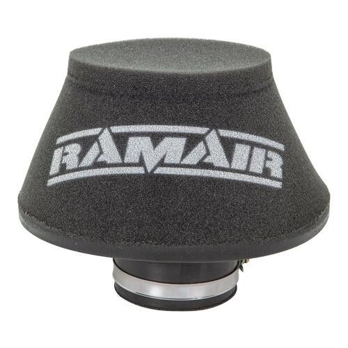 uniwersalny-stozkowy-filtr-powietrza-ramair-cc-308-sr-51mm-asymetryczny-wlot Универсальный полимерный воздушный фильтр с горловиной и конусом Ramair CC-308 со смещением 51 мм — изображение 1