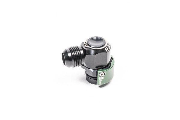 v2-quick-connect-19mm-male-to-an10-male-90deg-radium-engineering Быстрое подключение V2, штекер 19 мм к штыревому разъему 10AN, радий 90 градусов — изображение 1