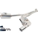 Выхлопная система XForce с глушителем Varex для Chevrolet Camaro 2010-2015 SS GEN 5 BM9 BR9 EJ253 нержавеющая сталь