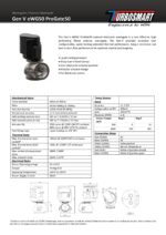 Wastegate Turbosmart GenV eWG50 Progate50 Electronic Черный — изображение 2