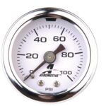 Манометр топлива Aeromotive 0–100psi, 1/8 NPT ARE 15633