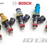 Комплект из 4 топливных форсунок Injector Dynamics 1300cc/мин, Honda S2000 F- Сер. 00-05 48мм/11мм (золото)
