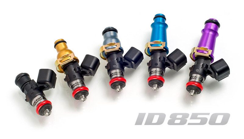 zestaw-4-wtryskiwaczy-paliwa-injector-dynamics-850cc-min-mazda-miata-mx-5-1-6l-1-8l-90-05-miata-mx-5-mazdaspeed-1-8-turbo-94-05-60mm-11mm-blue Комплект из 4 топливных форсунок Injector Dynamics 850cc/min, Mazda Miata MX-5 1.6l 1.8l 90-05 / Miata MX-5 Mazdaspeed 1.8 Turbo 94-05 60mm / 11mm (синий) — изображение 1