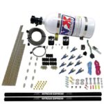 10-цилиндровая система закиси азота Piranha с прямым портом (250–500 л.с.) Nitrous Express NX 81000EFI-10