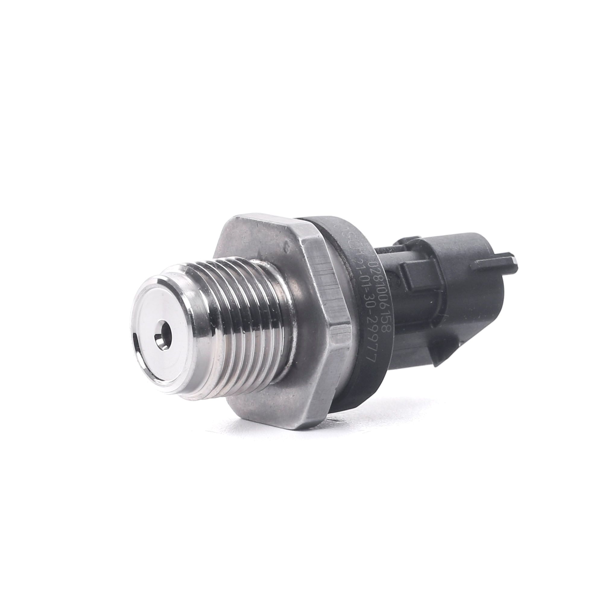 0281006158-BOS Датчик давления топлива Bosch для Alfa Romeo Fiat Saab Suzuki JTD Multijet 0 281 006 158 — изображение 1