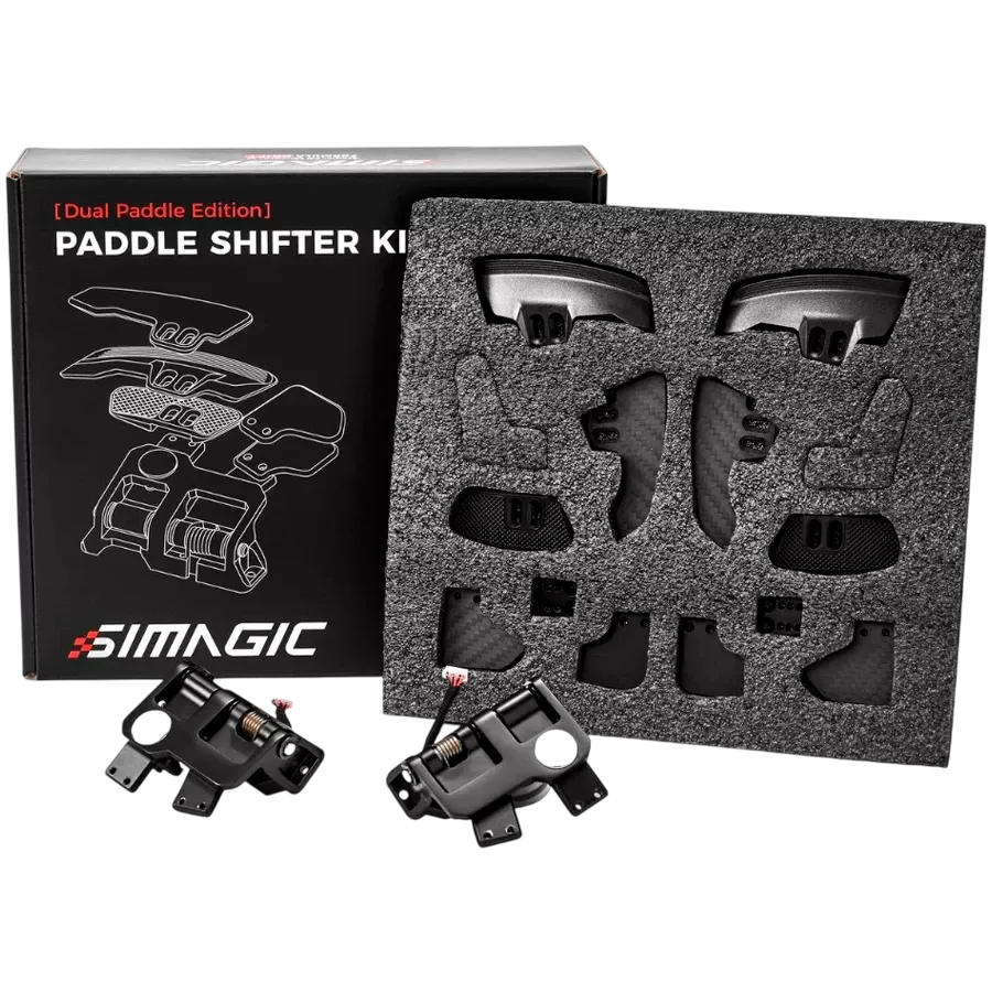 2-paddle_shifter_module Симулятор модуля переключения передач SIMAGIC с двойными лепестками Simracing — изображение 1