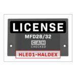 CANпроверенная лицензия MFD28/32 HLE01 Haldex Gen1 Gen2