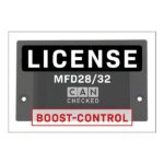 CANпроверенная лицензия MFD28/32 Boost Control