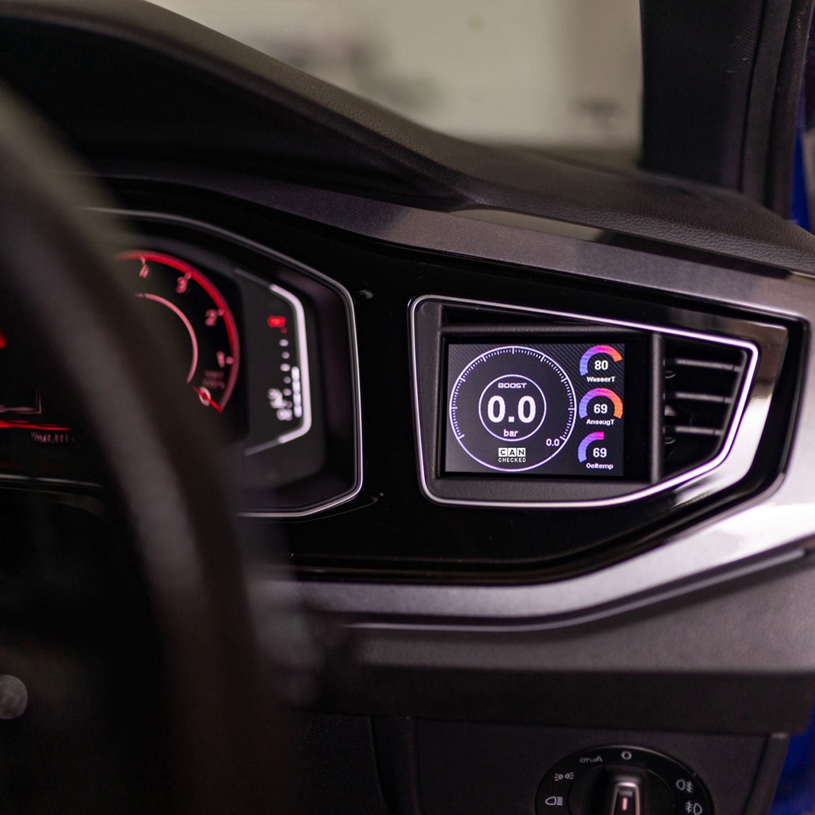 CC32085_02 CANchecked Дисплей MFD32 Gen2 для VW Polo MK6 (Typ AW) RHD 2017+ — изображение 1