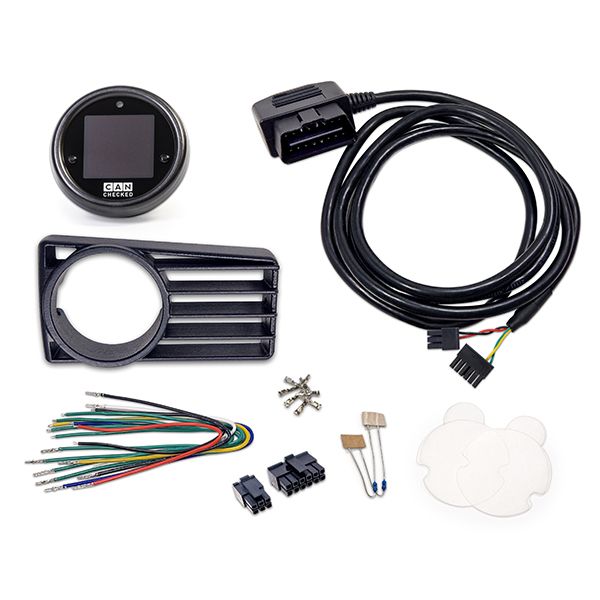 CC51005_01 CANchecked Дисплей MFD15 Gen2 для VW Golf MK3 (Typ 1H) с левым рулем 1991-1998 гг. — изображение 1
