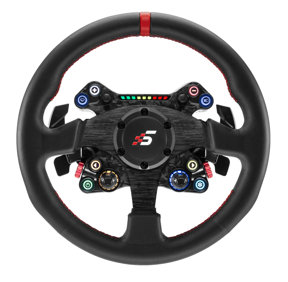 Neo_X-330R-1 SIMAGIC Simulator Simracing Classic Рулевое колесо NEO X-330R Подрулевые лепестки RGB — изображение 1