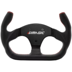 Профессиональный кожаный гоночный руль C-образной формы 325 мм SIMAGIC Simulator Simracing