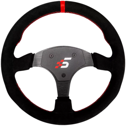 Профессиональный замшевый круглый гоночный руль 330 мм SIMAGIC Simulator Simracing