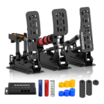 Педальный блок Pedal Plus X SIMSONN Simulator Simracing — черный
