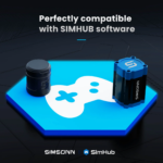 Педали Reactor для виброотдачи SIMSONN VAM Pro Симулятор линейного двигателя Simracing 3 Pack с блоком питания — изображение 6