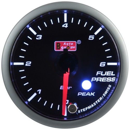 auto-gauge-wskaznik-cisnienia-paliwa-green Автоматический датчик Индикатор давления топлива Зеленый — изображение 1