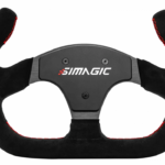 Профессиональный замшевый гоночный руль C-образной формы 325 мм SIMAGIC Simulator Simracing
