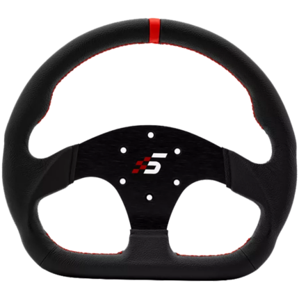 Профессиональный кожаный гоночный руль D-образной формы 325 мм SIMAGIC Simulator Simracing