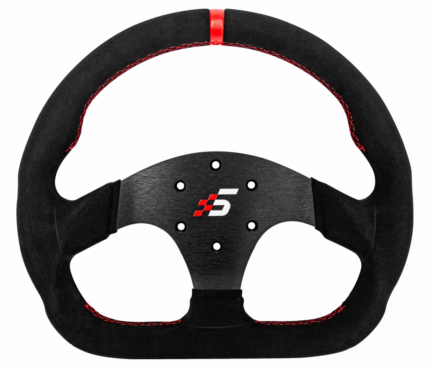 Профессиональный замшевый гоночный руль D-образной формы 325 мм SIMAGIC Simulator Simracing