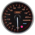 Комплект Prosport AFR манометр 52мм + Bosch 4.9 + датчик янтарного цвета
