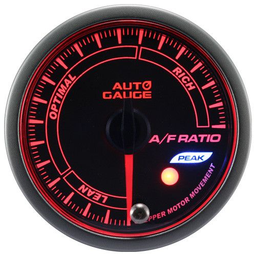 wskaznik-new-auto-gauge-afr-seria-stepper-motor-peak-52mm Новый автоматический датчик AFR, индикатор шагового двигателя серии Peak, 52 мм, желтый — изображение 1