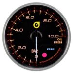 Новый указатель давления масла Auto Gauge 52 мм, желтый