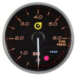 Новый указатель давления топлива Auto Gauge 60 мм, желтый