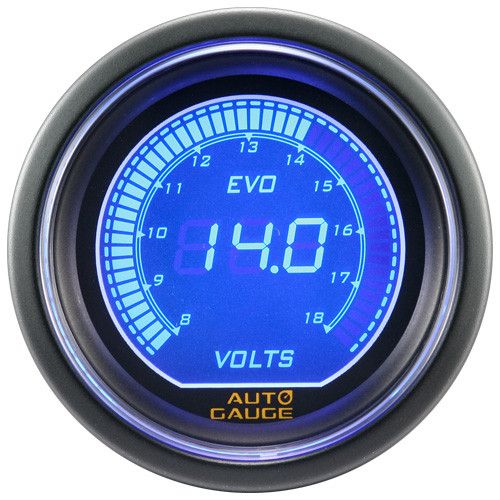 wskaznik-new-auto-gauge-napiecie-evo Новый автоматический индикатор напряжения серии Evo — изображение 1