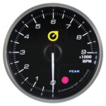 Новый индикатор тахометра Auto Gauge 60 мм, желтый — изображение 2