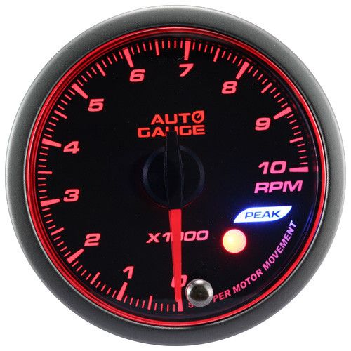 wskaznik-new-auto-gauge-obrotomierz-seria-stepper-motor-peak-60mm Новый автоматический датчик тахометра, индикатор шагового двигателя серии Peak, 60 мм, желтый — изображение 1