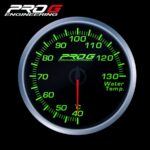 Wskaźnik Pro G Race Series 2 RS, температура воды °C ЗЕЛЕНЫЙ 52 мм