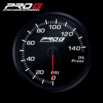 RC-манометр Pro G Race Series, давление масла PSI WHITE 60 мм