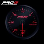 RC-манометр Pro G Race Series, вакуумный RED, 60 мм