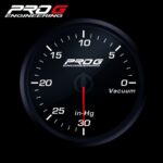 RC-манометр Pro G Race Series, вакуумный, БЕЛЫЙ, 60 мм