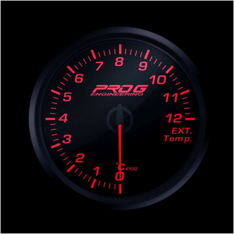 wskaznik-pro-g-race-series-rc-temperatury-spalin-egt-c-red-52mm RC-датчик Pro G Race Series, температура выхлопных газов EGT °C КРАСНЫЙ 52 мм — изображение 1