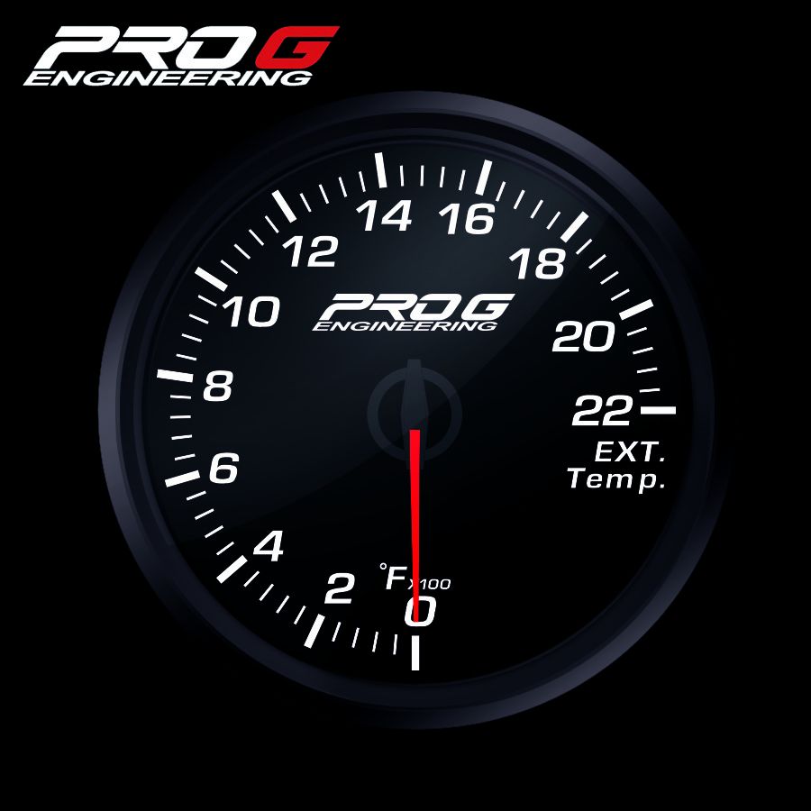 wskaznik-pro-g-race-series-rc-temperatury-spalin-egt-f-white-52mm RC-датчик Pro G Race Series, температура выхлопных газов EGT °F БЕЛЫЙ 52 мм — изображение 1