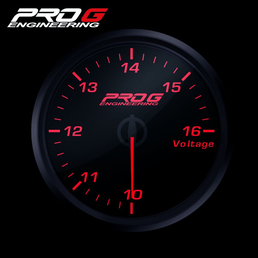 wskaznik-pro-g-race-series-rc-woltomierz-red-60mm RC-манометр Pro G Race Series, напряжение RED, 60 мм — изображение 1