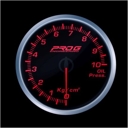Манометр Pro G Race Series RS, давление масла кг/см2 КРАСНЫЙ 60 мм
