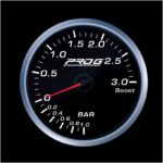 Манометр Pro G Race Series RS, наддув 3 бар БЕЛЫЙ 60 мм