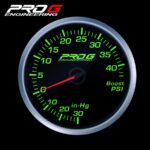 Манометр Pro G Race Series RS, наддув 40 PSI, ЗЕЛЕНЫЙ, 52 мм