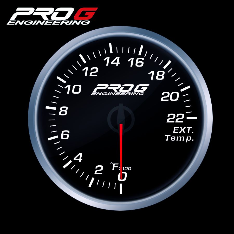 wskaznik-pro-g-race-series-rs-temperatury-spalin-egt-f-white-60mm Датчик Pro G Race Series RS, температура выхлопных газов EGT °F БЕЛЫЙ 60 мм — изображение 1