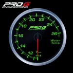 Датчик Pro G Race Series RS, температура воды °F ЗЕЛЕНЫЙ 52 мм