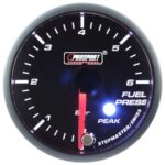 Индикатор давления топлива Prosport для шагового двигателя серии Peak, 52 мм, желтый — изображение 2