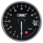Индикатор тахометра Prosport Premium 52 мм, желтый — изображение 2
