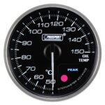 Индикатор температуры масла Prosport Premium 52 мм, желтый — изображение 2