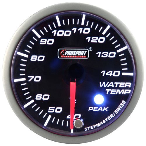 wskaznik-prosport-temperatura-wody-seria-stepper-motor-peak-52mm_2 Индикатор температуры воды Prosport Шаговый двигатель серии Peak 52 мм Синий — изображение 1