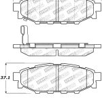 Задние спортивные тормозные колодки STOPTECH 309.11140 с прокладками и фурнитурой SCION/SUBARU BRZ/Crosstrek/Forester/FR-S 2005-2019